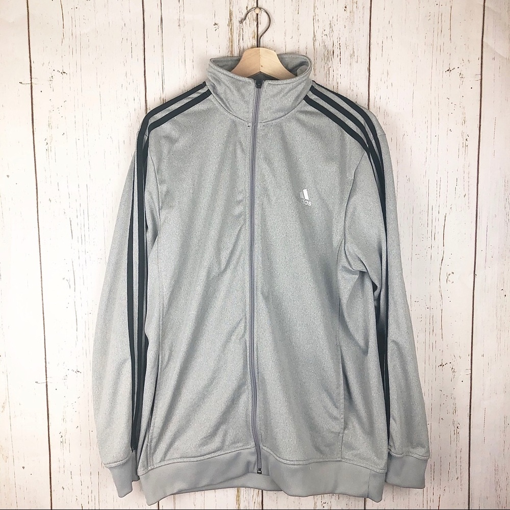 Grey Adidas Athletic Jacket